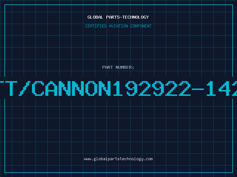 Aviation Part ITT/CANNON192922-1420