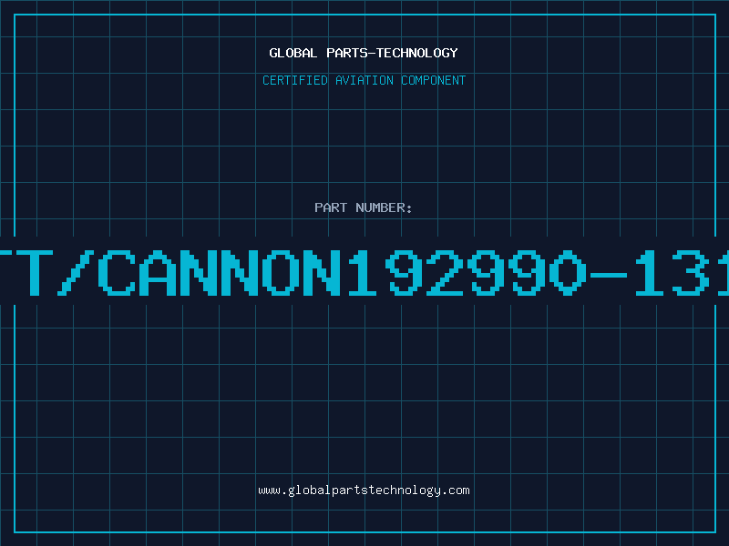 Aviation Part ITT/CANNON192990-1310