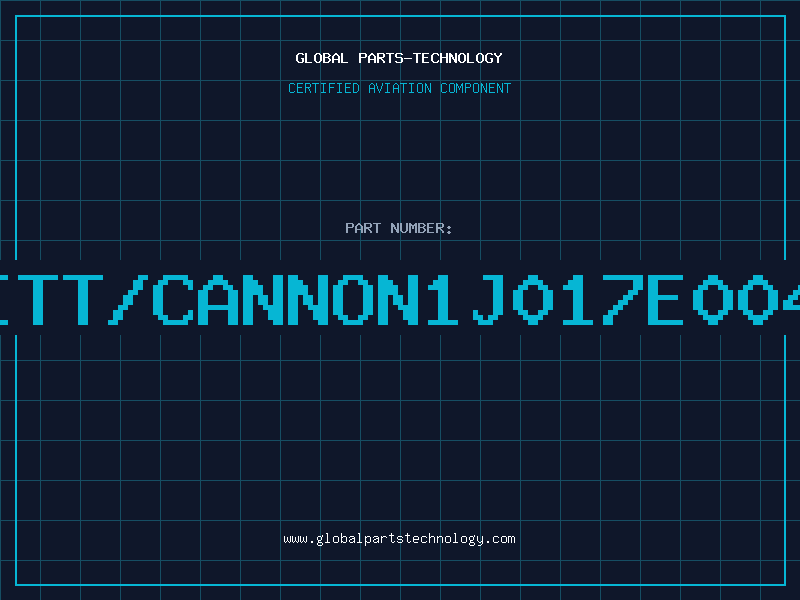 Aviation Part ITT/CANNON1J017E004
