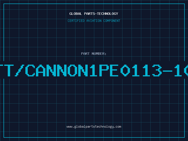 Aviation Part ITT/CANNON1PE0113-103