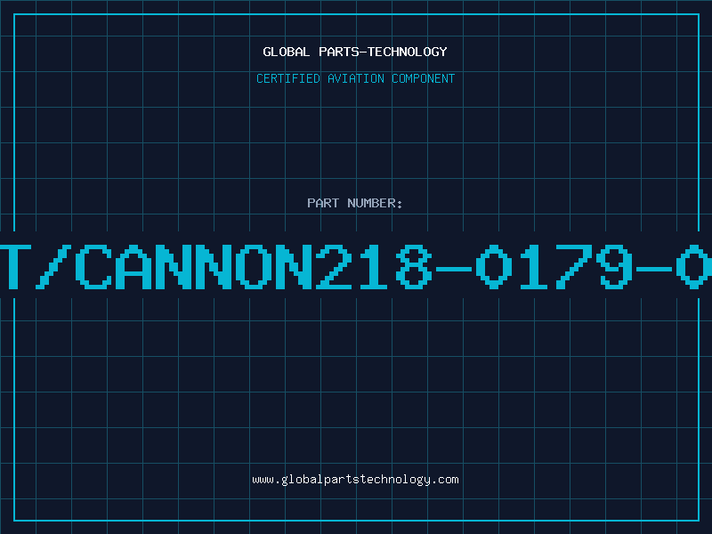 Aviation Part ITT/CANNON218-0179-000