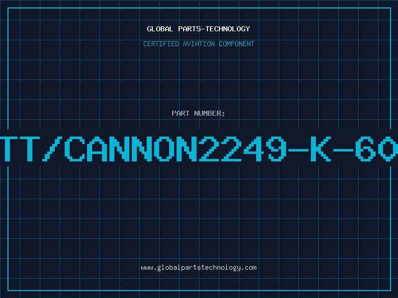Aviation Part ITT/CANNON2249-K-600