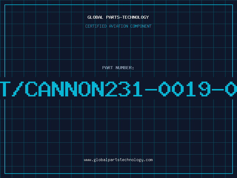 Aviation Part ITT/CANNON231-0019-000