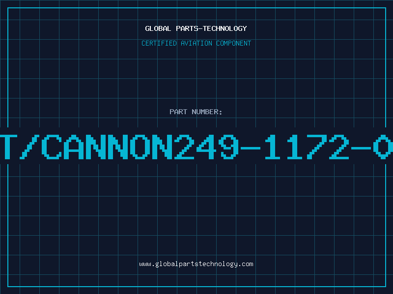 Aviation Part ITT/CANNON249-1172-002