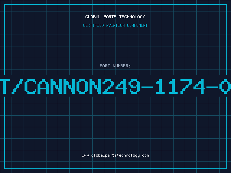 Aviation Part ITT/CANNON249-1174-003