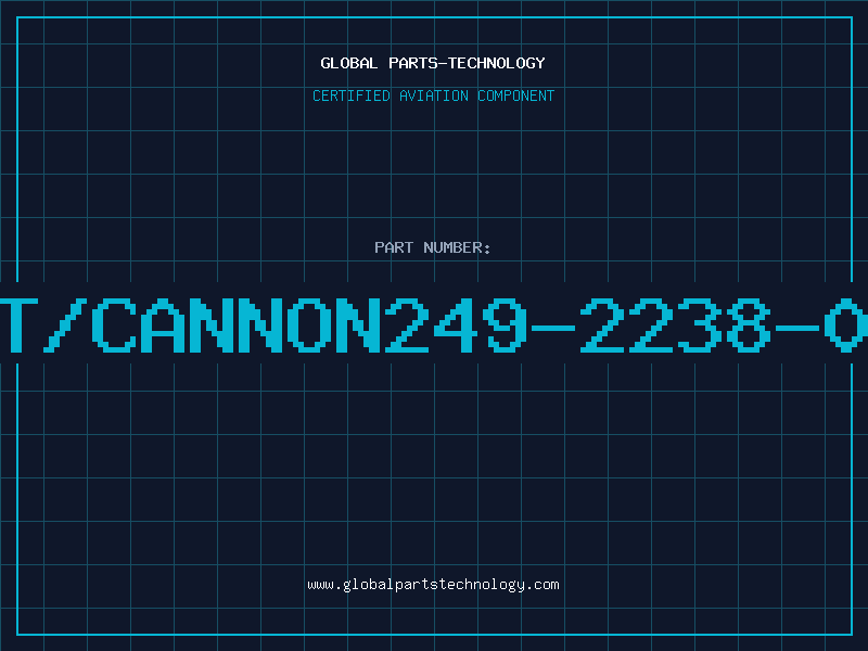 Aviation Part ITT/CANNON249-2238-001