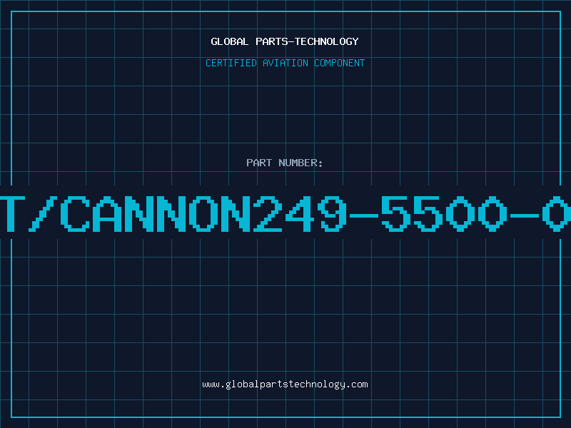 Aviation Part ITT/CANNON249-5500-010