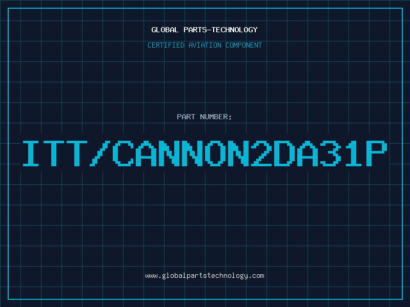 Aviation Part ITT/CANNON2DA31P