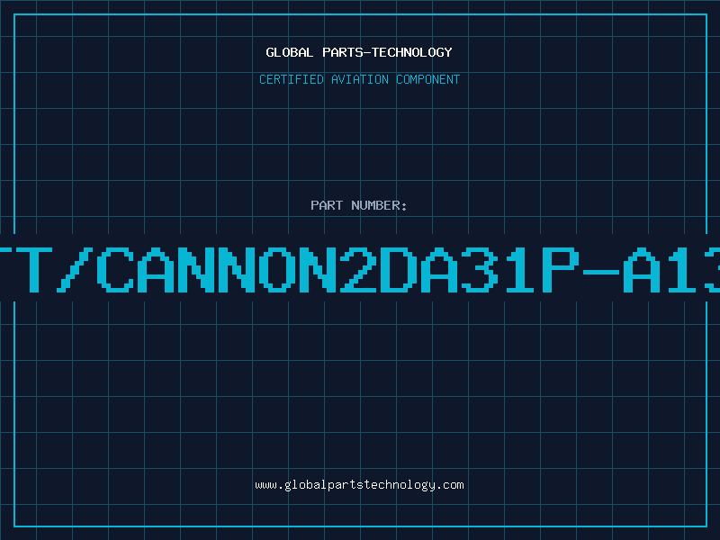 Aviation Part ITT/CANNON2DA31P-A139
