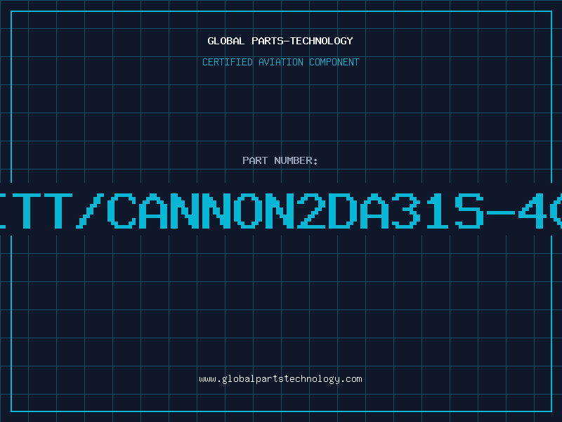Aviation Part ITT/CANNON2DA31S-40