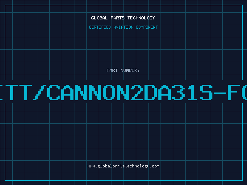 Aviation Part ITT/CANNON2DA31S-FO
