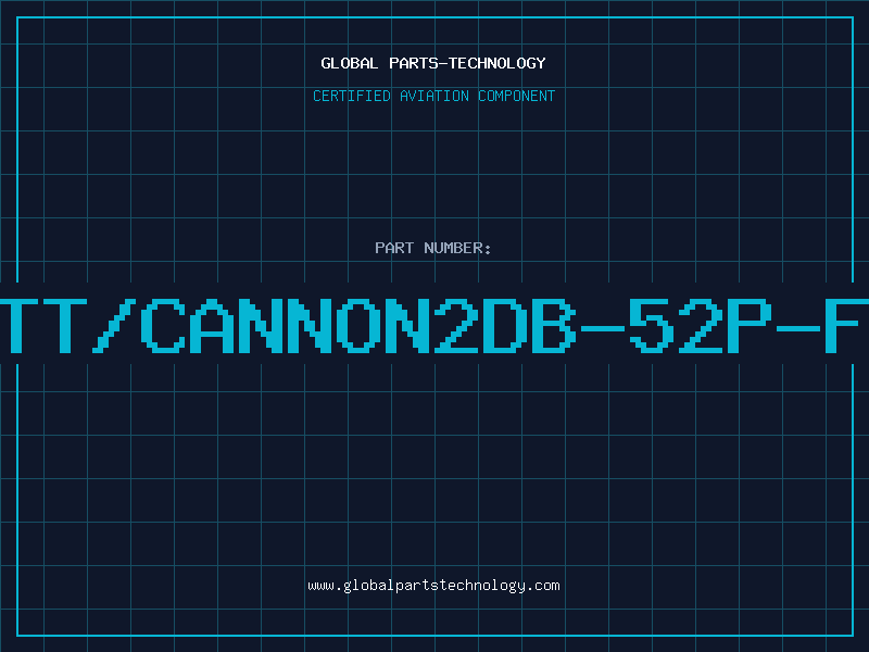 Aviation Part ITT/CANNON2DB-52P-FO