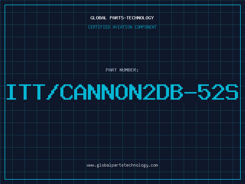 Aviation Part ITT/CANNON2DB-52S
