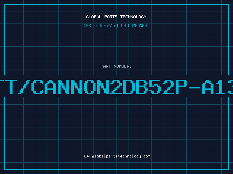 Aviation Part ITT/CANNON2DB52P-A139