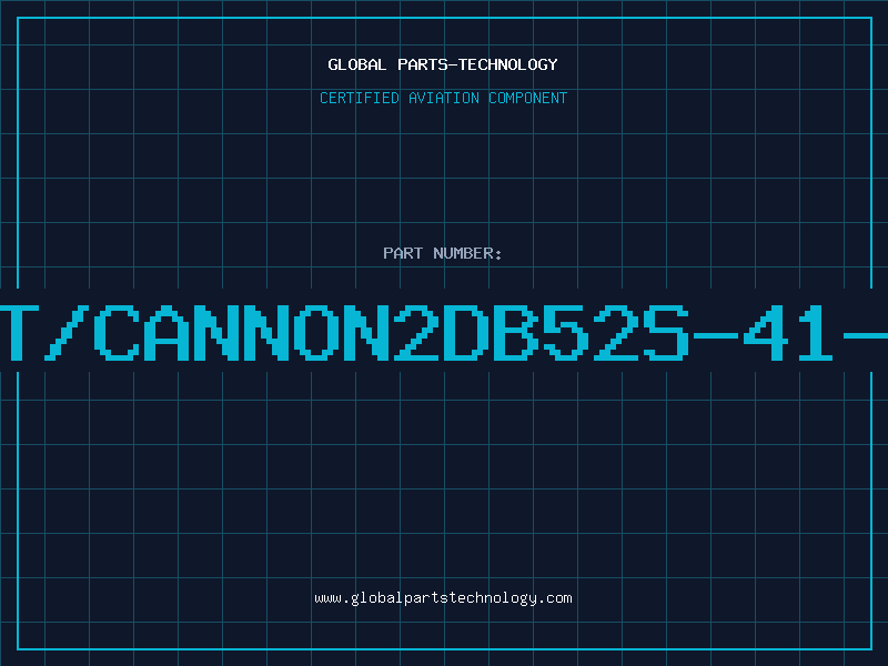 Aviation Part ITT/CANNON2DB52S-41-FO