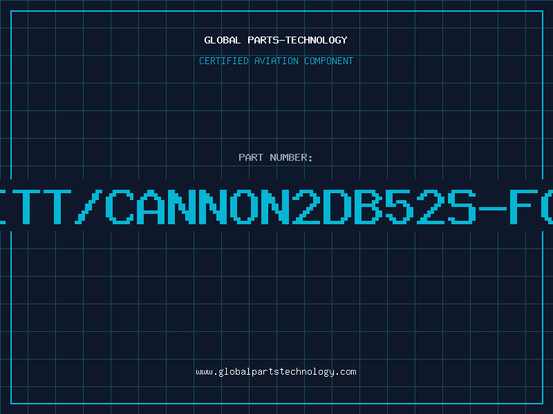 Aviation Part ITT/CANNON2DB52S-FO