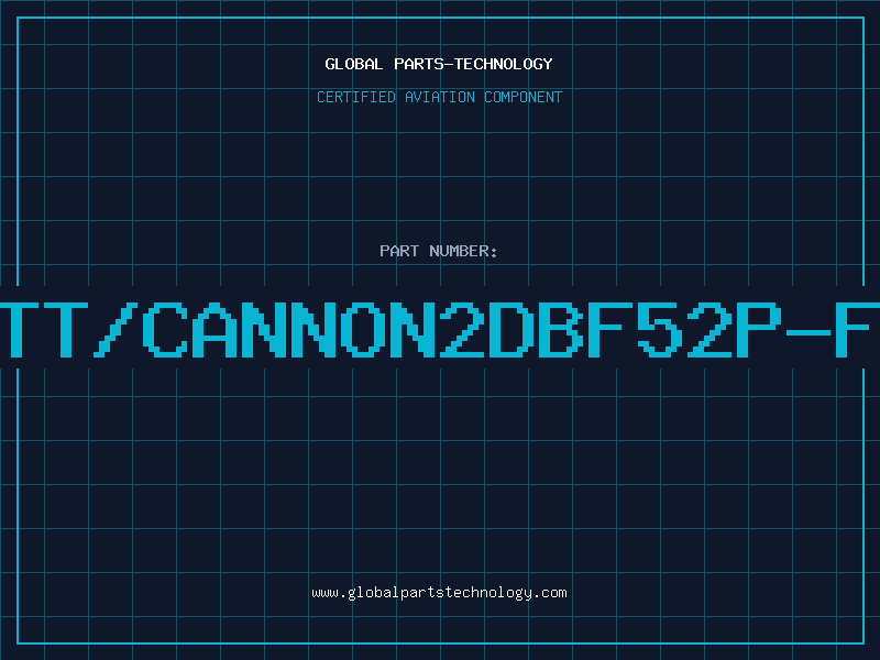 Aviation Part ITT/CANNON2DBF52P-FO