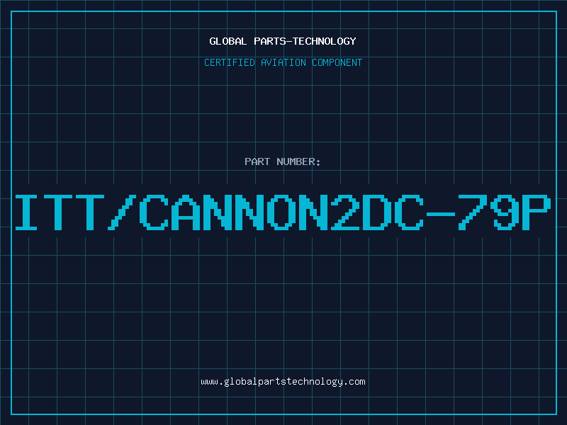 Aviation Part ITT/CANNON2DC-79P
