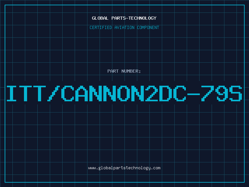 Aviation Part ITT/CANNON2DC-79S