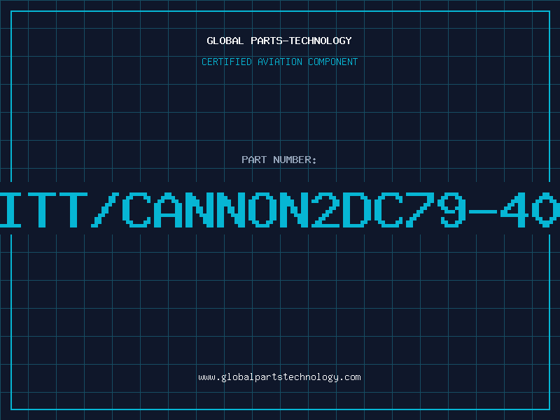 Aviation Part ITT/CANNON2DC79-40