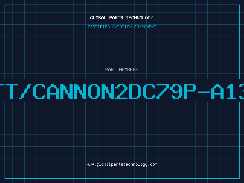 Aviation Part ITT/CANNON2DC79P-A139