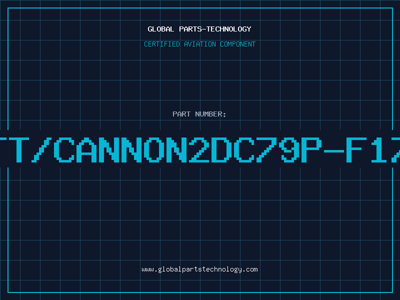 Aviation Part ITT/CANNON2DC79P-F171