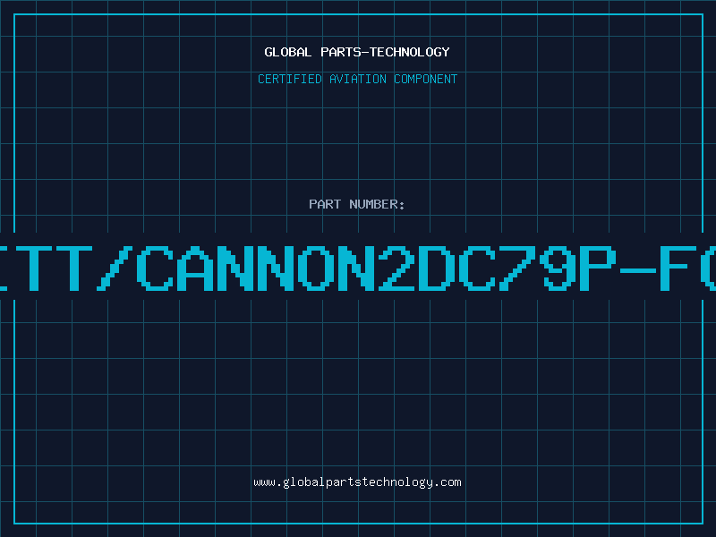 Aviation Part ITT/CANNON2DC79P-FO