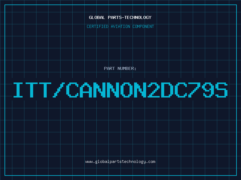 Aviation Part ITT/CANNON2DC79S
