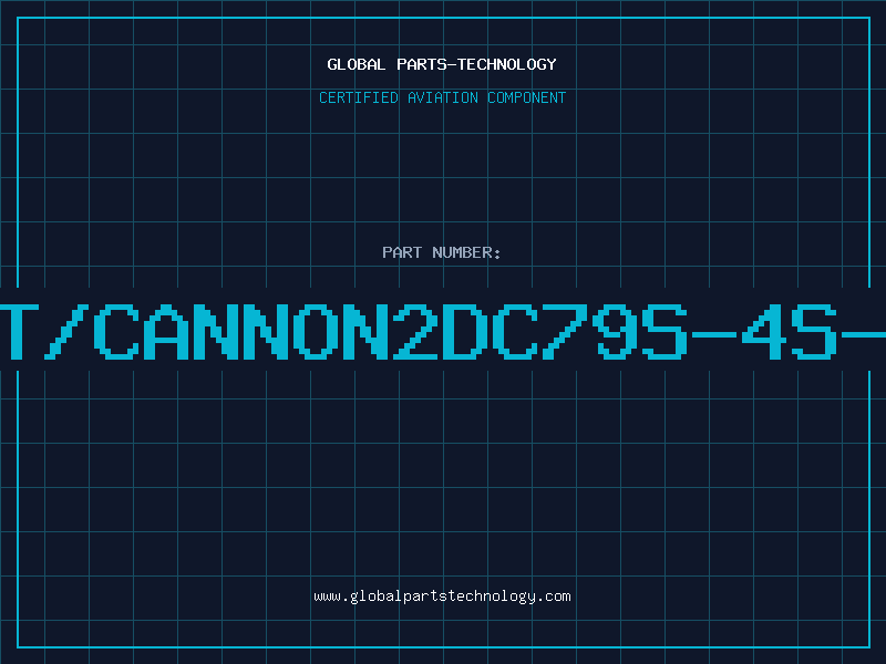 Aviation Part ITT/CANNON2DC79S-4S-FO