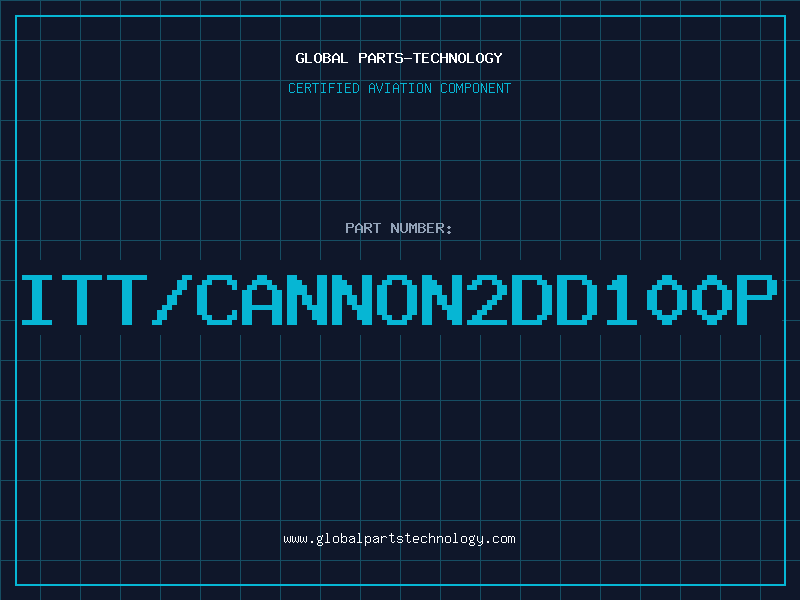 Aviation Part ITT/CANNON2DD100P