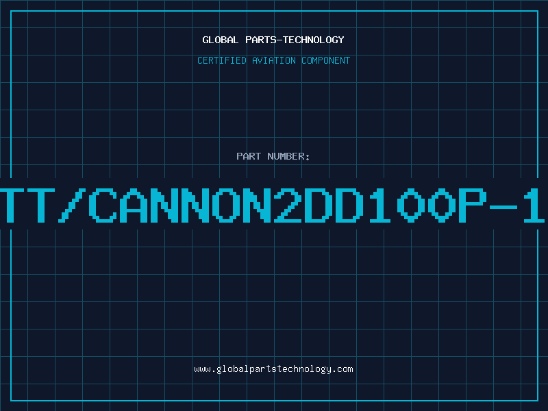 Aviation Part ITT/CANNON2DD100P-19