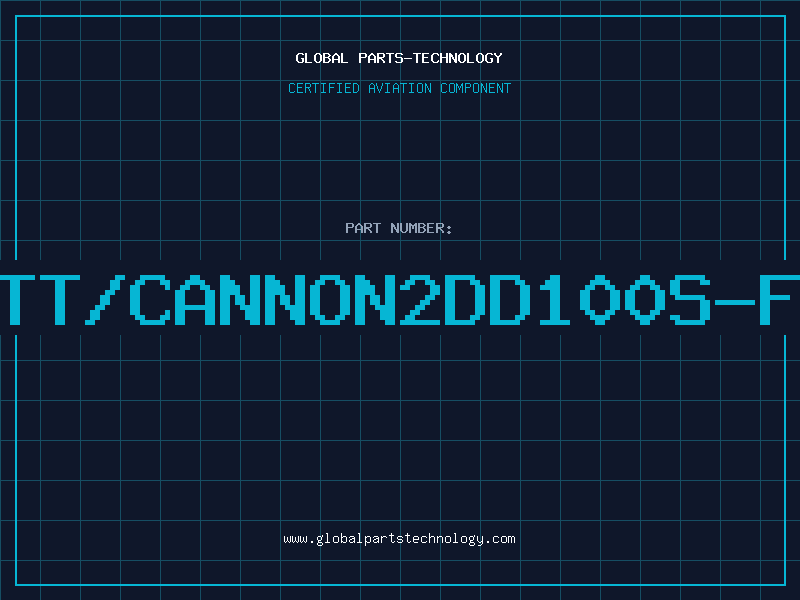 Aviation Part ITT/CANNON2DD100S-FO