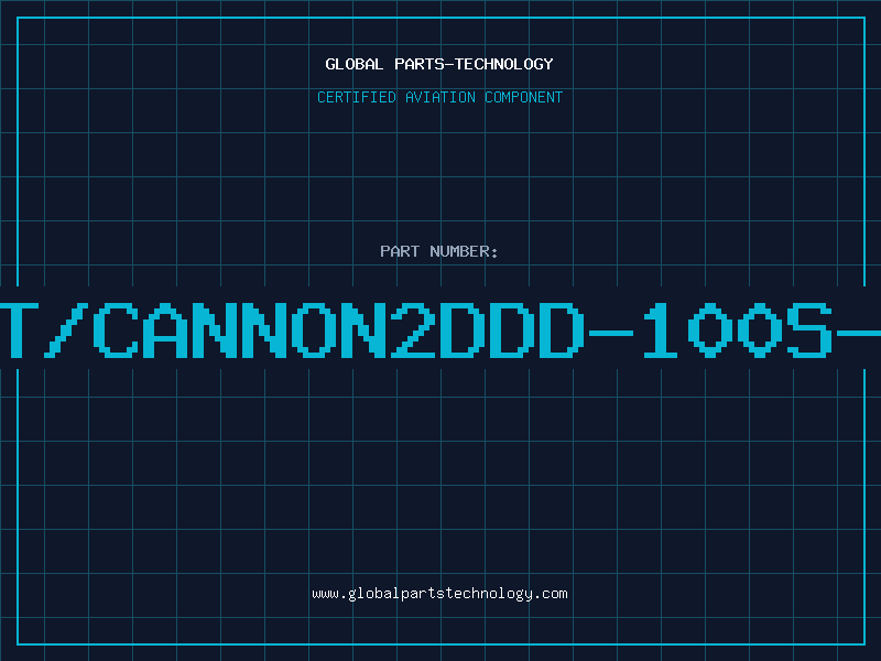 Aviation Part ITT/CANNON2DDD-100S-FO