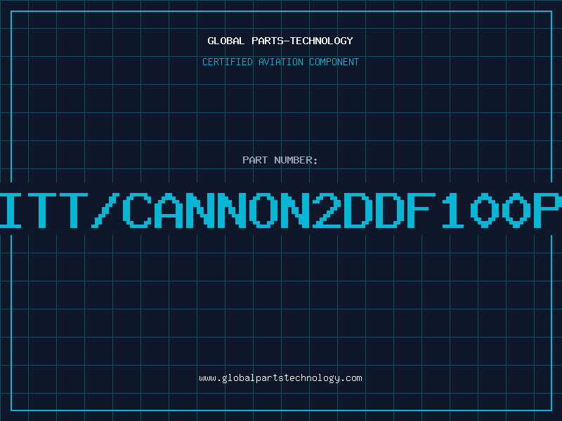 Aviation Part ITT/CANNON2DDF100P