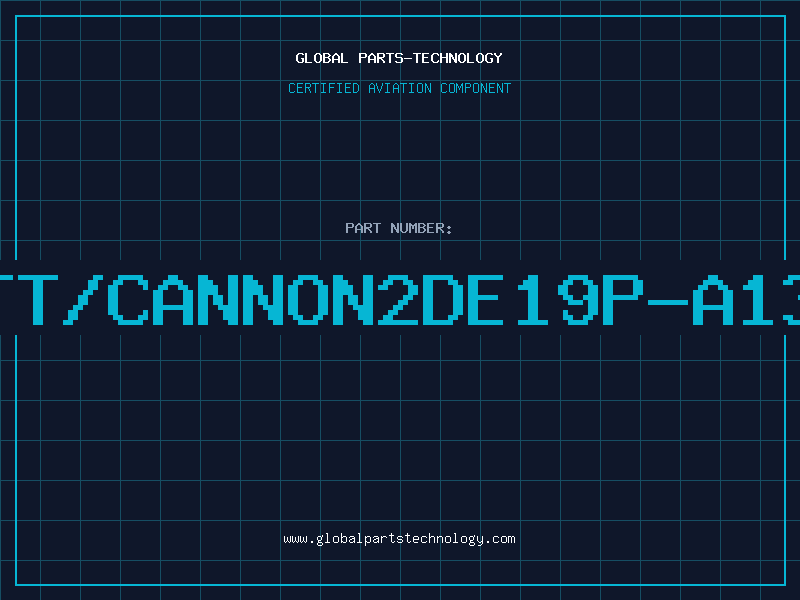 Aviation Part ITT/CANNON2DE19P-A139