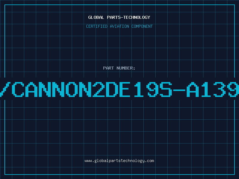Aviation Part ITT/CANNON2DE19S-A139-F0