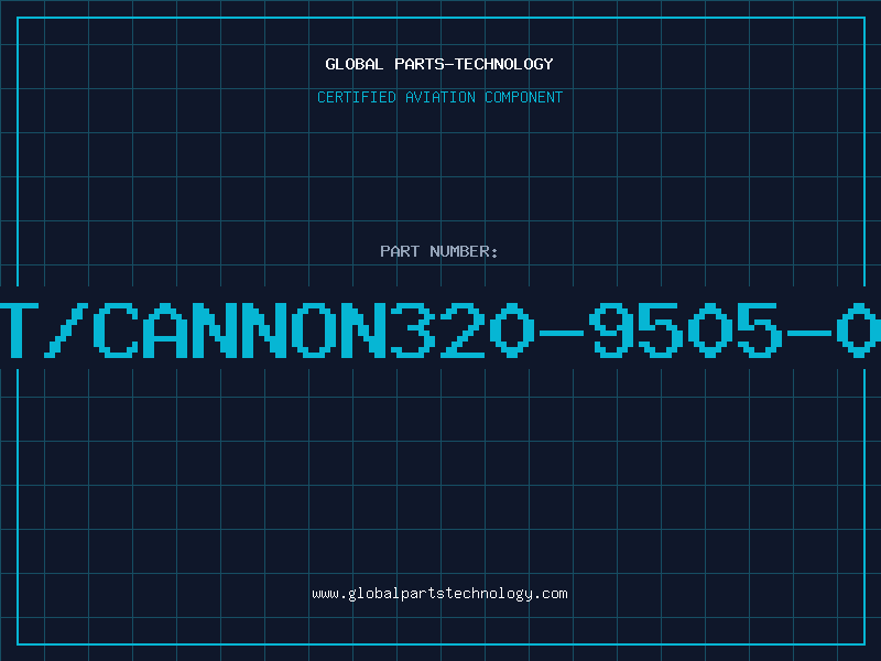Aviation Part ITT/CANNON320-9505-000