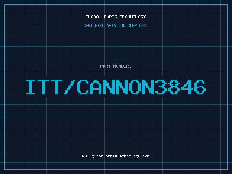 Aviation Part ITT/CANNON3846