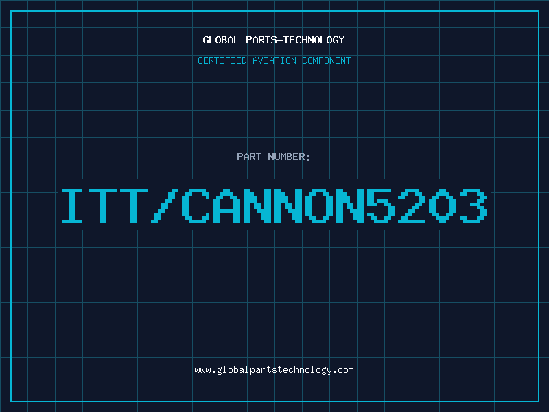 Aviation Part ITT/CANNON5203