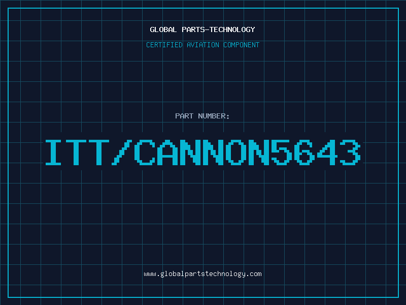 Aviation Part ITT/CANNON5643