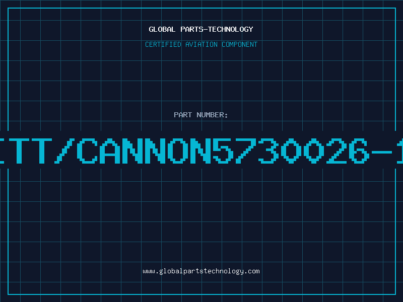 Aviation Part ITT/CANNON5730026-1