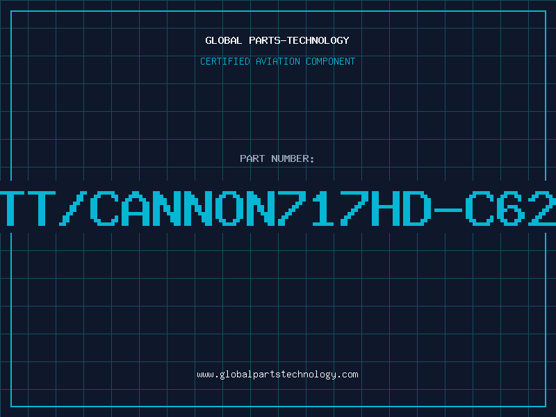 Aviation Part ITT/CANNON717HD-C62P