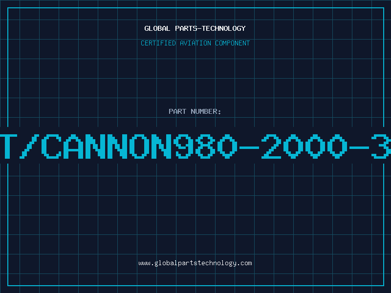 Aviation Part ITT/CANNON980-2000-353