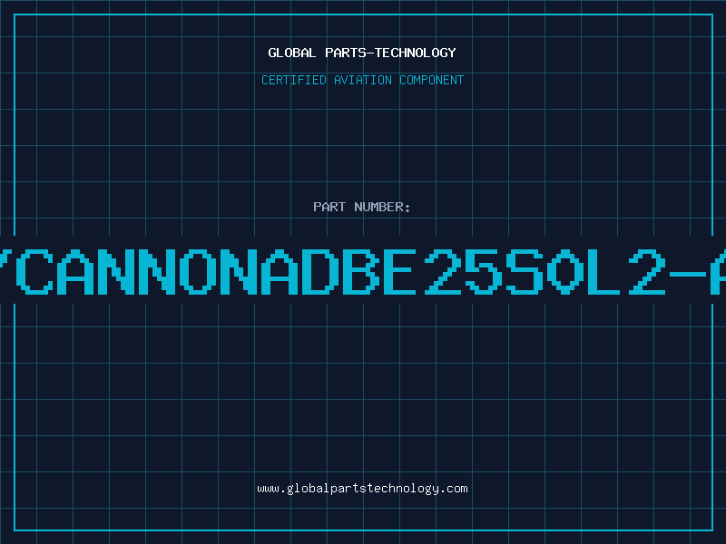 Aviation Part ITT/CANNONADBE25S0L2-A183