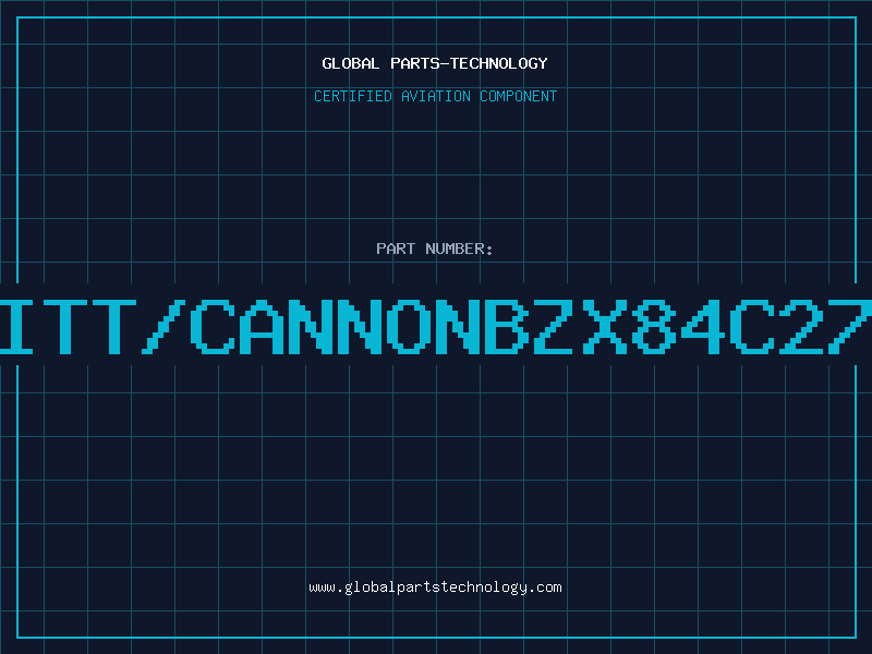 Aviation Part ITT/CANNONBZX84C27