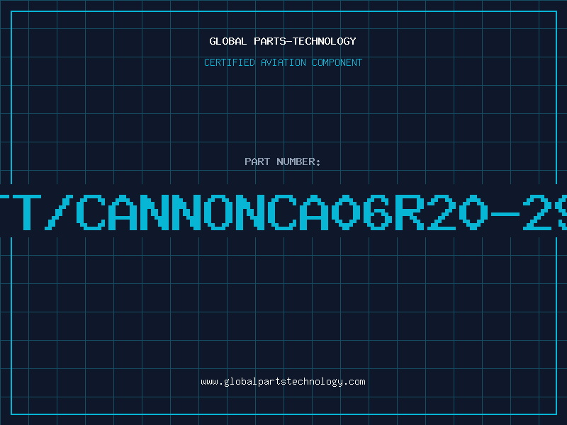 Aviation Part ITT/CANNONCA06R20-29P