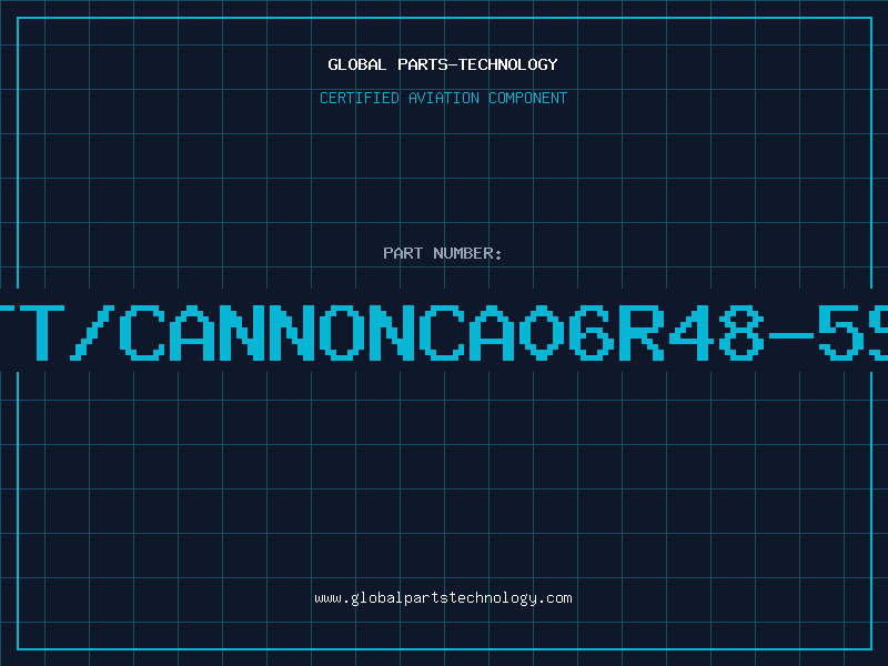 Aviation Part ITT/CANNONCA06R48-5SW