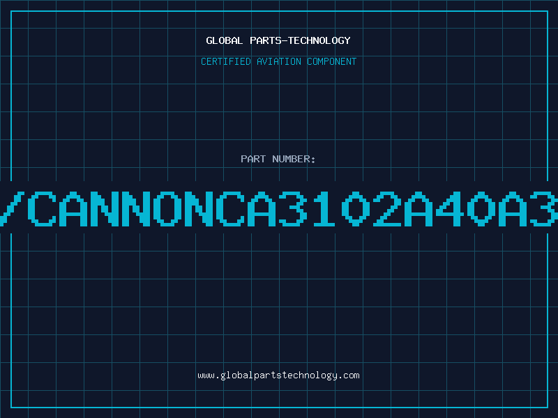 Aviation Part ITT/CANNONCA3102A40A33P2