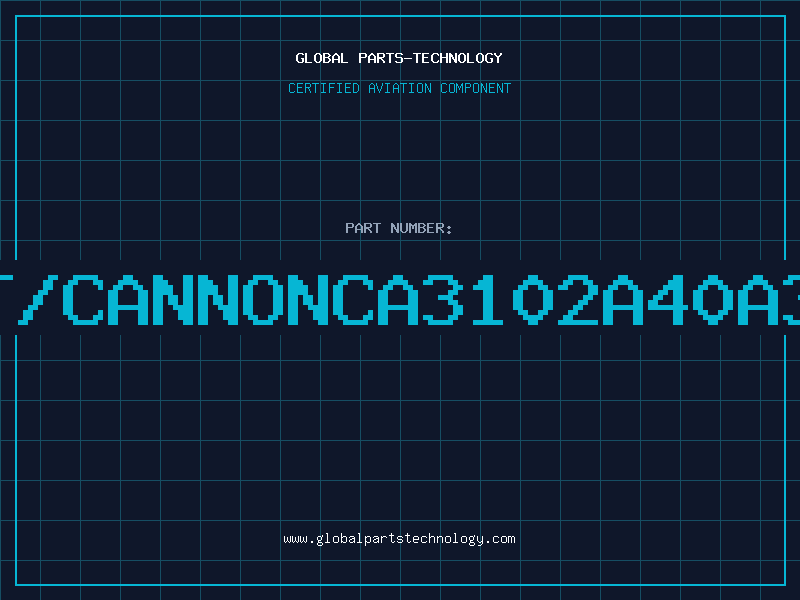 Aviation Part ITT/CANNONCA3102A40A39S