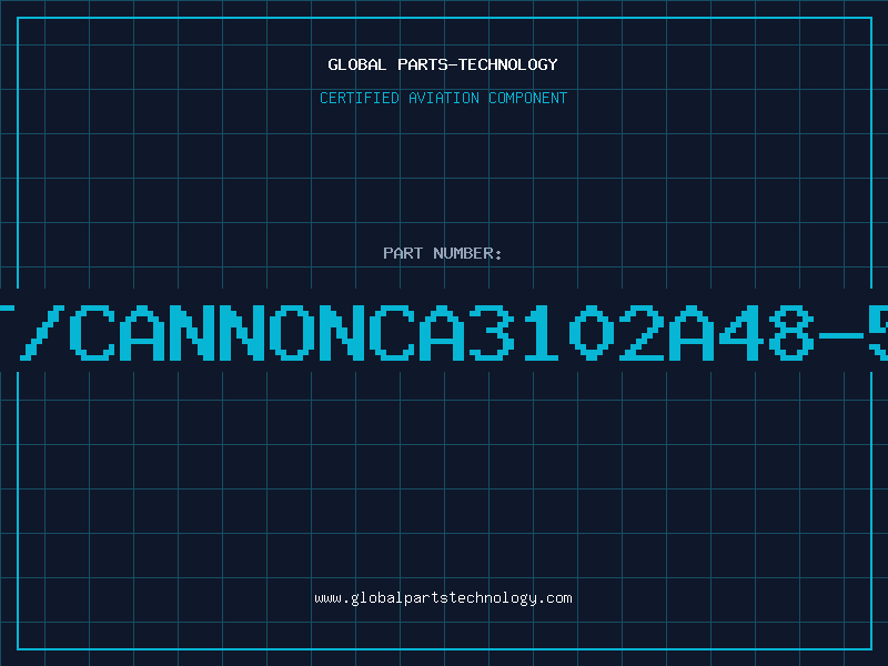 Aviation Part ITT/CANNONCA3102A48-5SW